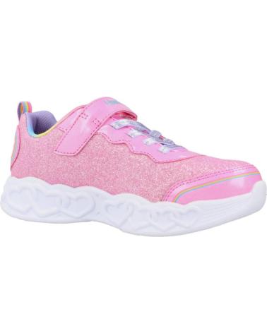 Sportif pour Fille SKECHERS ZAPATILLAS NINA MODELO 303751L COLOR ROSA PKMT