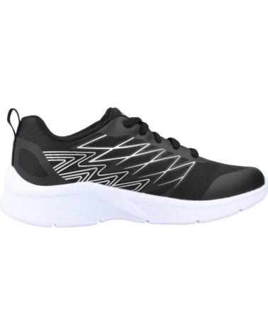 SKECHERS ZAPATILLAS MICROSPEC-Q 403769L-BKSL NEGRO