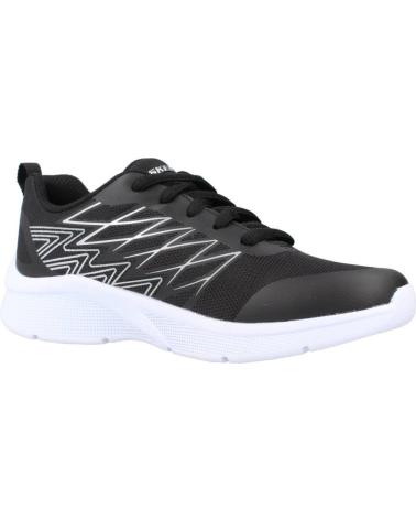 SKECHERS ZAPATILLAS MICROSPEC-Q 403769L-BKSL NEGRO
