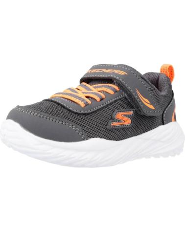 Sneaker für Junge SKECHERS ZAPATILLAS NINO MODELO 407308N COLOR GRIS CCOR