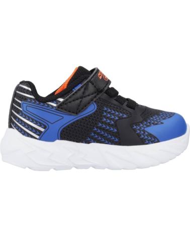 Sportivo per Bambino SKECHERS ZAPATILLAS NINO MODELO FLEX-GLOW BOLT COLOR NEGRO BKBL