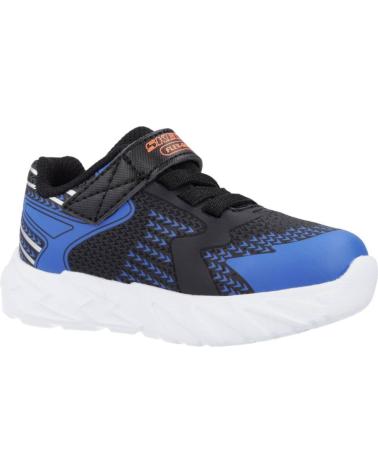 Sportivo per Bambino SKECHERS ZAPATILLAS NINO MODELO FLEX-GLOW BOLT COLOR NEGRO BKBL