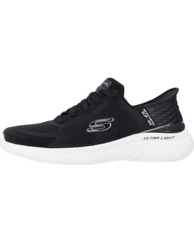 SKECHERS SLIP-INS 232459S BKW BLACK BKW