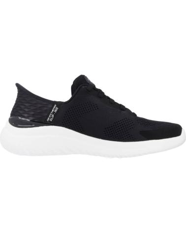 SKECHERS SLIP-INS 232459S BKW BLACK BKW