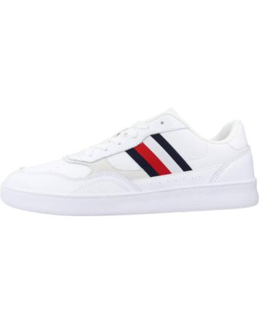 Zapatillas deporte de Hombre TOMMY HILFIGER DEPORTIVA COURT RETRO PIEL BLANCO