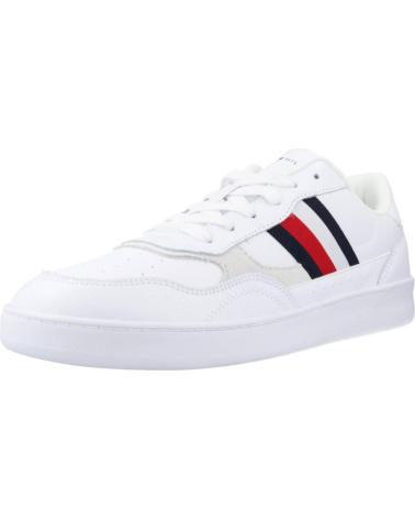Zapatillas deporte de Hombre TOMMY HILFIGER DEPORTIVA COURT RETRO PIEL BLANCO