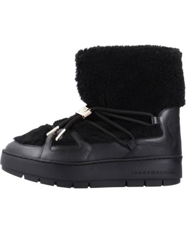 Stivaletti per Donna TOMMY HILFIGER BOTINES MUJER MODELO TOMMY TEDDY SNOWBOOT COLOR NEGRO BDS
