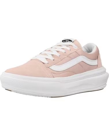 VANS OFF THE WALL OLD SKOOL OVERT CC ROSE SMOKE SNEAKER ROSE