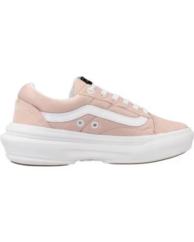 VANS OFF THE WALL OLD SKOOL OVERT CC ROSE SMOKE SNEAKER ROSE