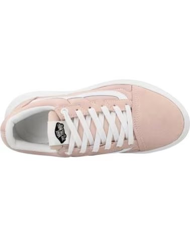 VANS OFF THE WALL OLD SKOOL OVERT CC ROSE SMOKE SNEAKER ROSE