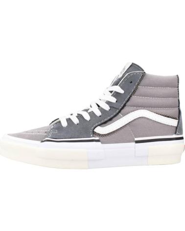 Man Zapatillas deporte vans off the wall ZAPATILLAS HOMBRE VANS MODELO SK8-HI RECONSTRUCT COLOR GRIS  GREY