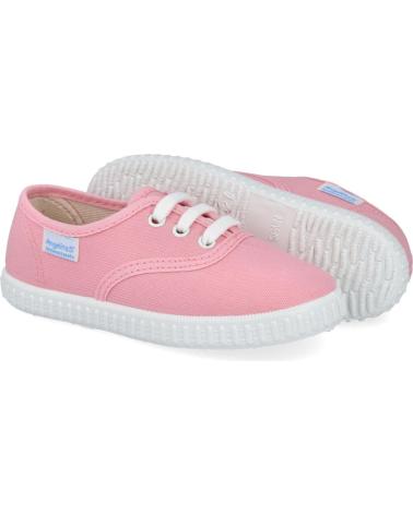 Sneaker für Mädchen ANGELITOS 121 ZAPATILLAS DE CORDONES PARA NIÑA ROSA