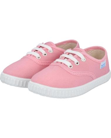 Sneaker für Mädchen ANGELITOS 121 ZAPATILLAS DE CORDONES PARA NIÑA ROSA