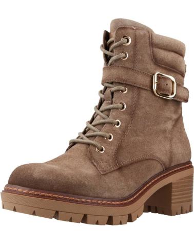 Botines de Mujer CARMELA BOTIN CORDONES TAUPE