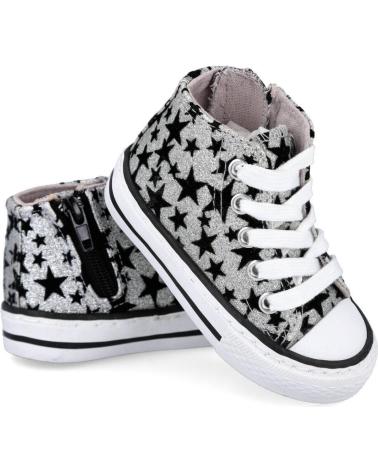 girl Trainers BUBBLE BOBBLE BUBBLE KIDS A3511-S ZAPATILLAS ALTAS NIÑA PLATA
