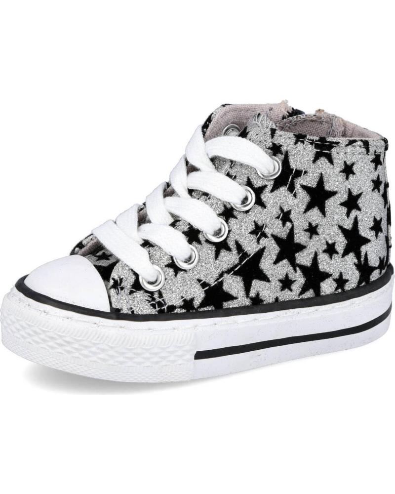 girl Trainers BUBBLE BOBBLE BUBBLE KIDS A3511-S ZAPATILLAS ALTAS NIÑA PLATA