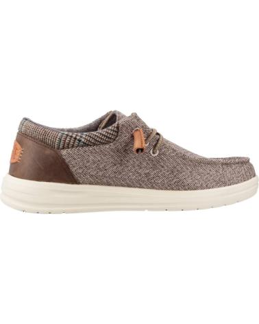 HEY DUDE WALLY GRIP WOOL MOKASSINS BRAUN TAN TAN