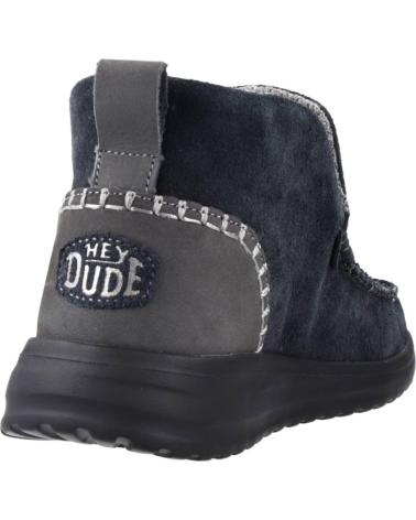 Botines de Mujer hey dude BOTINES MUJER MODELO DENNY COLOR AZUL BLACK BLACK