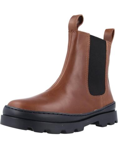 Bottines pour Fille CAMPER BOTAS NINA MODELO BRUTUS COLOR MARRON BROWN