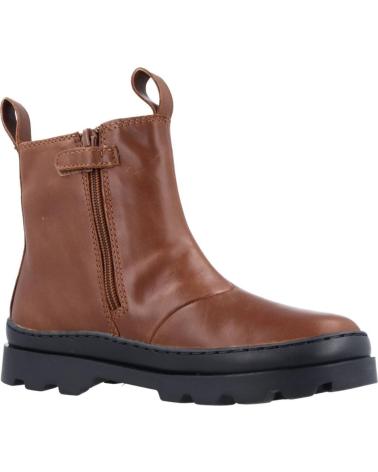 Bottines pour Fille CAMPER BOTAS NINA MODELO BRUTUS COLOR MARRON BROWN