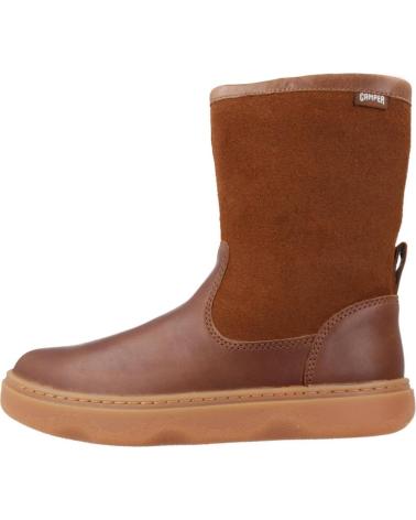 Boots für Mädchen CAMPER BOTAS NINA MODELO KIDDO COLOR MARRON BROWN