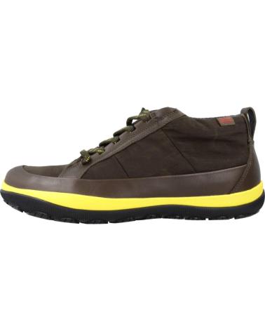 Stiefel-De-Hombre-CAMPER-BOTIN-CASUAL-DE-PIEL-Y-TEXTIL-CON-FORRO-PRIMALOFT-Y-SUELA-GREEN