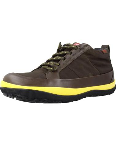 Stiefel-De-Hombre-CAMPER-BOTIN-CASUAL-DE-PIEL-Y-TEXTIL-CON-FORRO-PRIMALOFT-Y-SUELA-GREEN