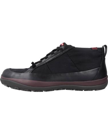 Stiefel-De-Hombre-CAMPER-BOTIN-CASUAL-EN-TEXTIL-Y-PIEL-CON-FORRO-PRIMALOFT-Y-SUELA-NEGRO