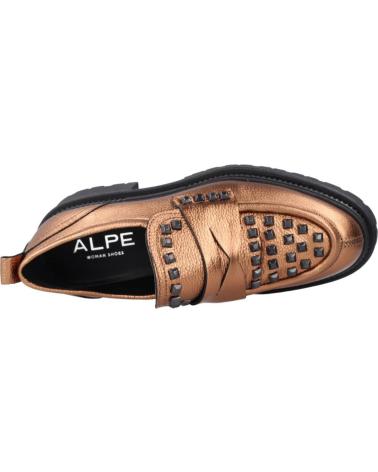 Mocasines de Mujer ALPE MOCASINES MUJER MODELO CLAY 40 COLOR BRONCE BRONZO