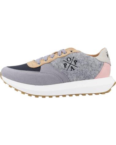 Zapatillas deporte de Mujer POPA ZAPATILLAS MUJER MODELO INES FIELTRO COLOR GRIS