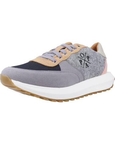 Zapatillas deporte de Mujer POPA ZAPATILLAS MUJER MODELO INES FIELTRO COLOR GRIS