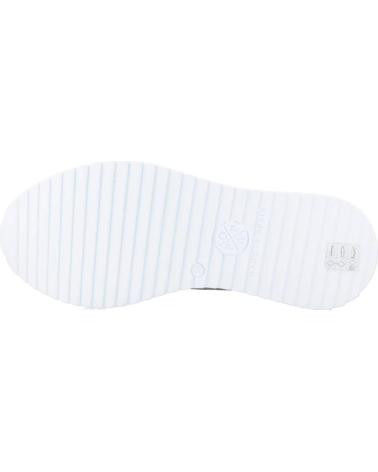 POPA ZAPATILLAS MUJER MODELO LMANZOR CONCHET COLOR GRIS NEGRO