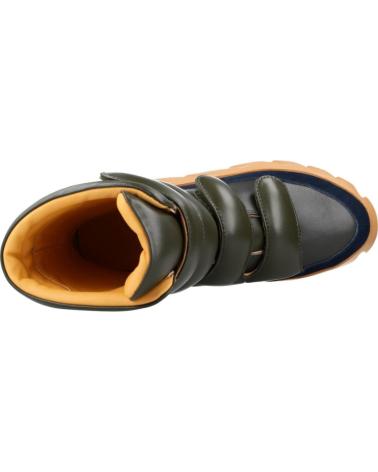 Botines de Mujer 4CCCCEES BOTINES MUJER MODELO TURA FINGO COLOR VERDE KAKHI