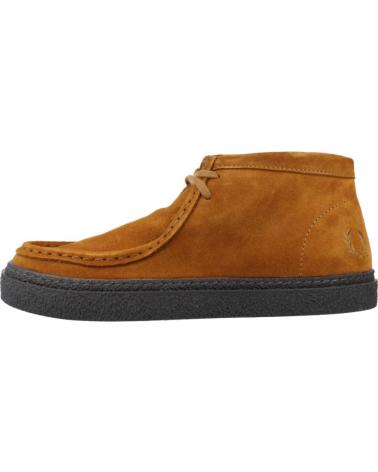 Botines de Hombre FRED PERRY BOTINES HOMBRE MODELO DAWSON MID SUEDE COLOR MARRON Q22NTFLK