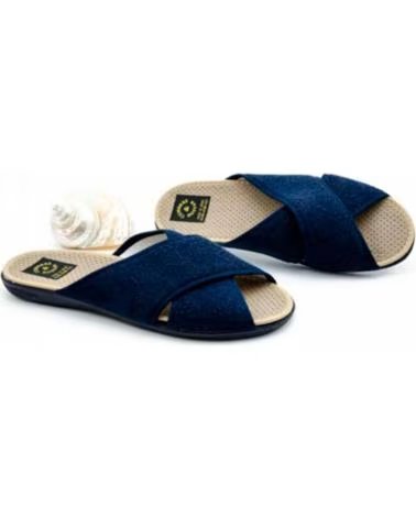 L&R SHOES CHANCLAS LR SHOES 070-614927 EN AZUL PARA HOMBRE MARINO