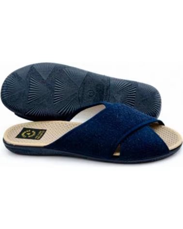 L&R SHOES CHANCLAS LR SHOES 070-614927 EN AZUL PARA HOMBRE MARINO