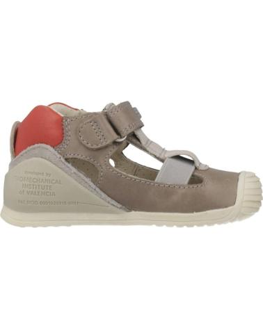 Sandálias de Menino BIOMECANICS SANDALIAS NINO MODELO 192128 COLOR GRIS