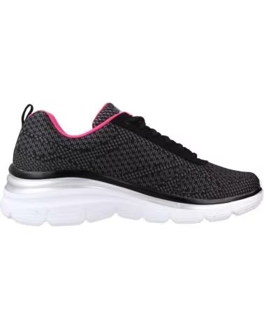 SNEAKERS SKECHERS FASHION FIT-BOLD BOUNDARIES DONNA NERO BKHP