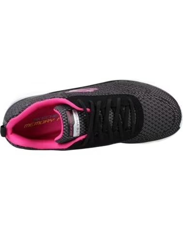 SNEAKERS SKECHERS FASHION FIT-BOLD BOUNDARIES DONNA NERO BKHP