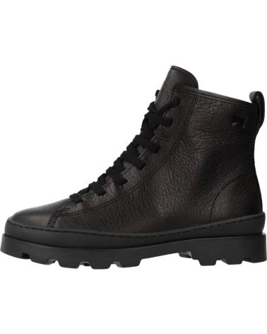 Botines-De-Niña-CAMPER-BOTIN-CORDON-CREMALLERA-NEGRO