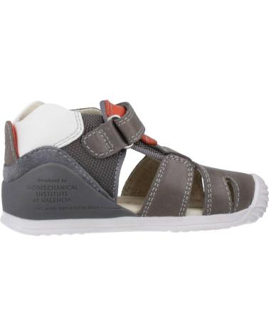 Sandali per Bambino BIOMECANICS SANDALIAS NINO MODELO 202138 COLOR GRIS MARENGO