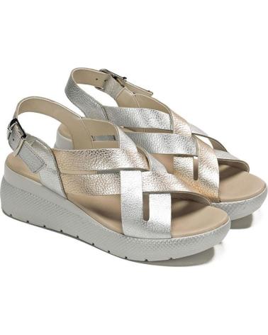 Woman Sandals DORKING SANDALIAS PLANAS D9316 MUJER ORO DORADO
