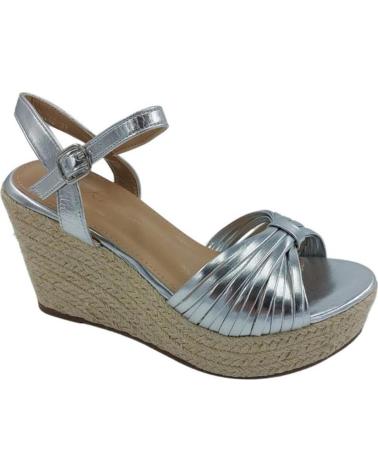 Sandalias-De-Mujer-BUBBLE-BOBBLE-ALPARGATAS-ESPARTO-KISS-KISS-VARIOS-M2242-PLATA
