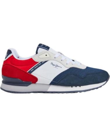 Zapatillas-Deporte-De-Hombre-PEPE-JEANS-DEPORTIVOS-CASUAL-HOMBRE-LONDON-URBAN-PMS40003-MARINO