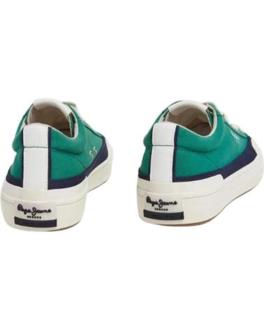 Zapatillas-Deporte-De-Hombre-PEPE-JEANS-DEPORTIVOS-CASUAL-BEN-BAND-PMS31043-VERDE-OSCURO