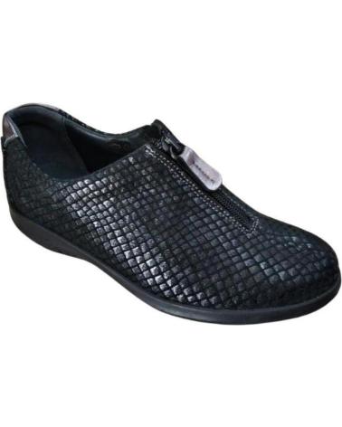 Zapatos de Mujer SUAVE BY LEYLAND ZAPATOS SPORT MUJER SUAVE CREMALLERA 3530 NEGRO