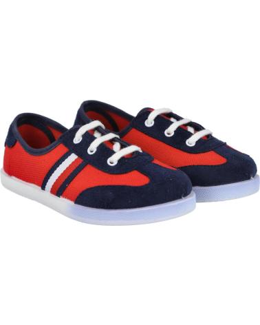 Esportes  de Menino ANDREA RUIZ 368 ZAPATILLAS DE CORDONES PARA NI ROJO