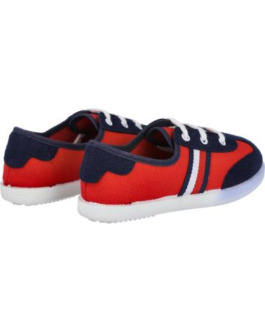 Esportes  de Menino ANDREA RUIZ 368 ZAPATILLAS DE CORDONES PARA NI ROJO