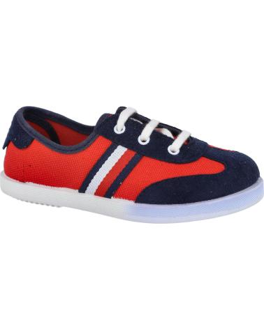 Esportes  de Menino ANDREA RUIZ 368 ZAPATILLAS DE CORDONES PARA NI ROJO