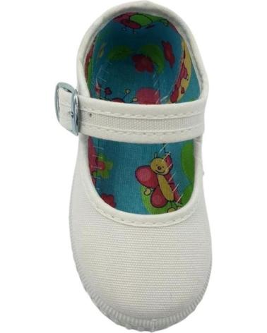 Sandalen-De-Niña-JAVER-MERCEDITAS-TELA-VARIOS-16482-BLANCO